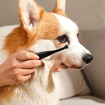 Tear Stain Brush, Dog Tear Stain Remover, Comfortable Pet Eye Clean Brush, Pets Grooming Comb, Fiber Cat Tear Stain Brush, Tear Mark Cleaning Comb, Easy Eye Hygiene Brush For Pets Dogs Cats