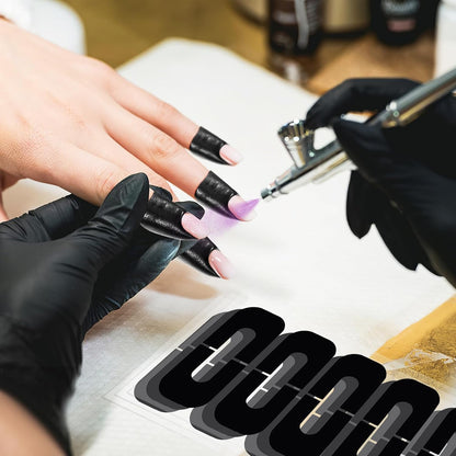 FRCOLOR 200 Sheets Nail Polish Protector Nail Guards Nail Gel Stickers Nail Care Tools Nail Polish Protector For Fingers