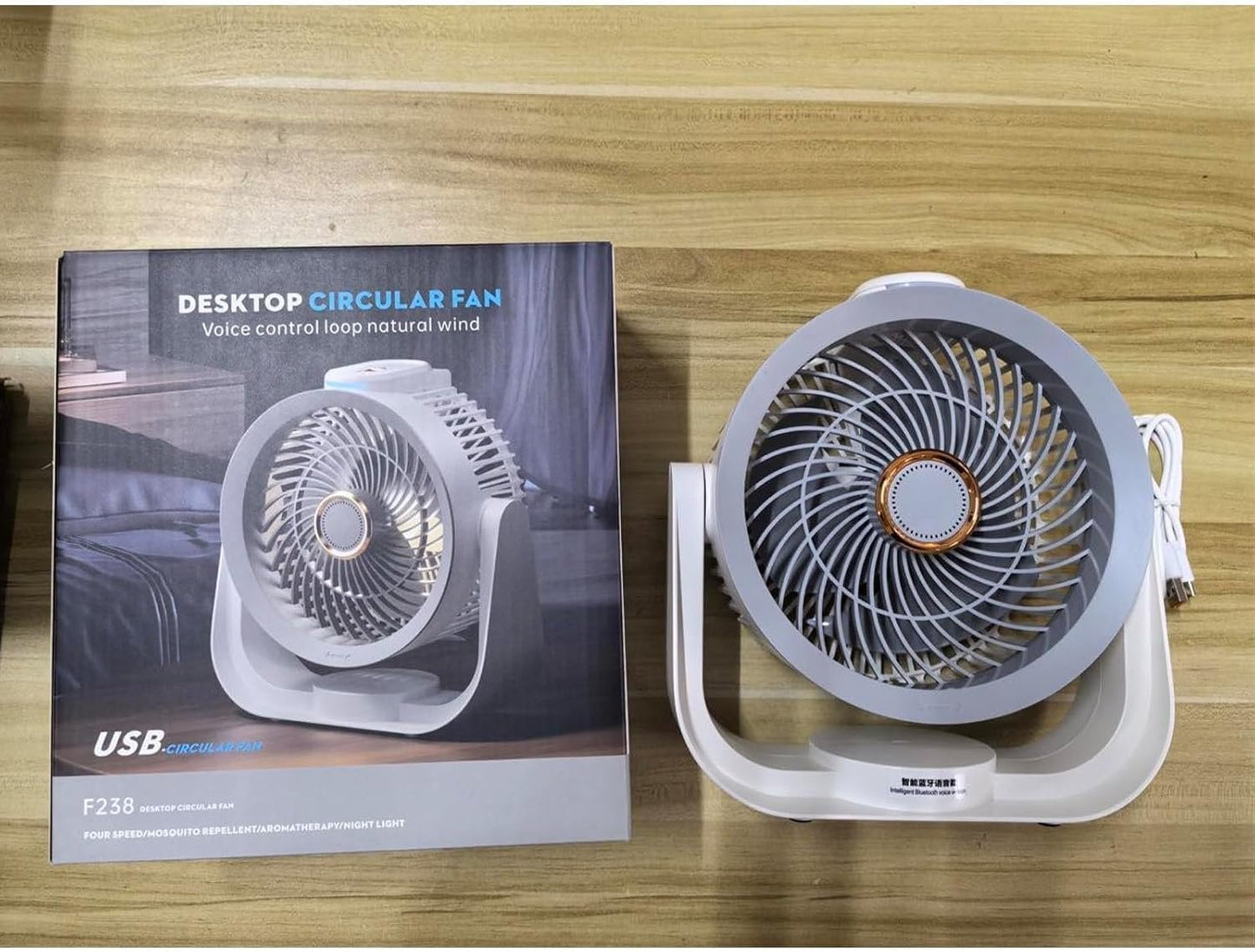 Powerful Wind Fans For Home Bedroom Table Wind Circulator Fan For Whole Room 20ft Strong Airflow 120 Handheld Fans (White, One Size)