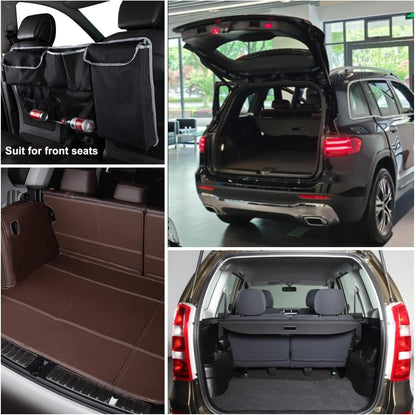 Taicols Car Trunk Organizer I Sport Touring Carbon Edition SUV - Spacious Storage, Backseat Hanging Bag, Tissue Holder, Car Trunk Organizer Backseat Hanging Storage Bag, Universal Car Accessories