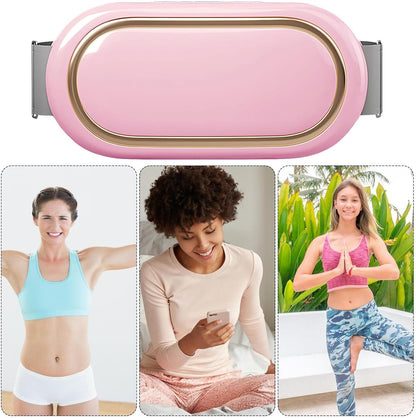 Fascia Snellente - Attrezzo Elettrico per Addominali - Cintura Massaggiante Portatile Senza Fili per Costruzione Muscolare Brucia Grassi Modellante e Rassodante