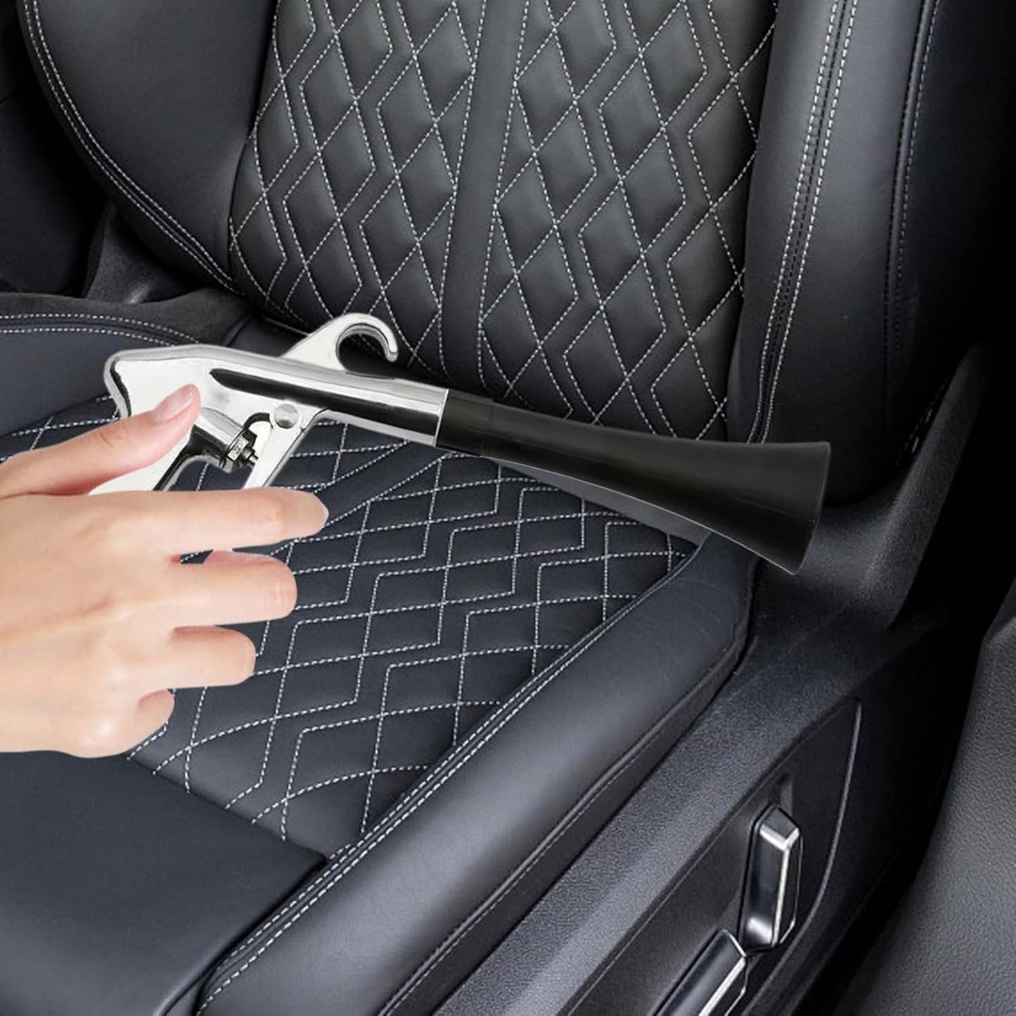 Car Cleanings Blower, Dry Cleaning Air Blowers for Car, High Pressure Blowing Automobile Maintenance Tool, Ideal for Carpet, Seat Gap, Engine Bay, Upholstery, Interior Detailing