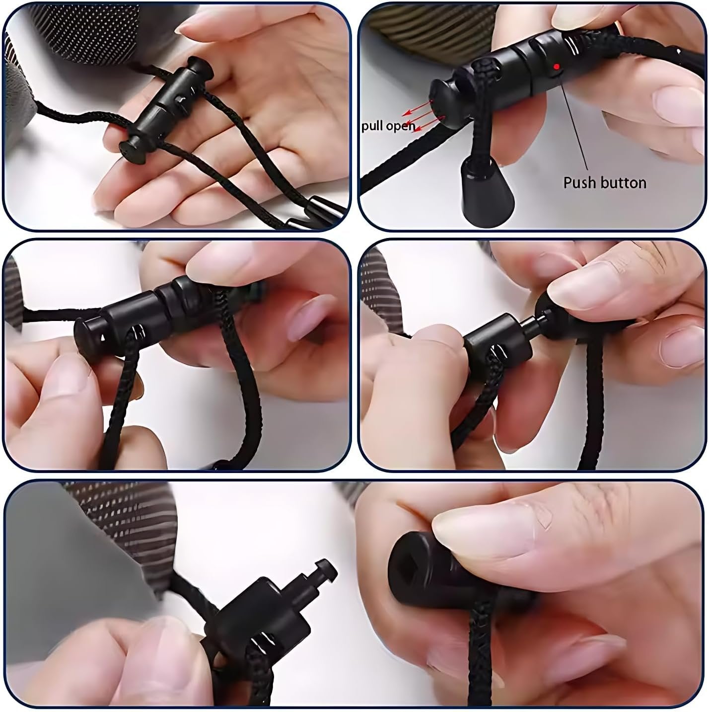 Memory Foam Travel Neck Pillow for Airplane – Ergonomic 360° Head & Neck Support Pillow with Magnetic Therapy Fabric, Adjustable Strap, Eye Mask, Earplugs & Carry Bag for Travel, Office, or Home