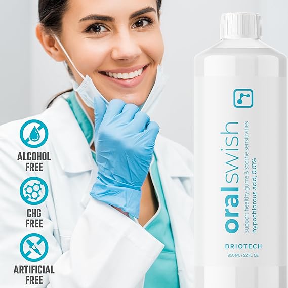 BRIOTECH Pure Hypochlorous Acid Oral Swish