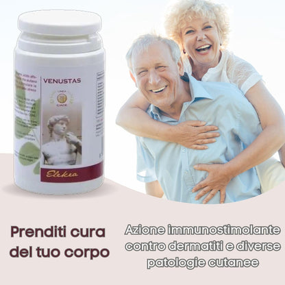 VENUSTAS Detoxifying Collagen Supplement, Alpha Lipoic Acid and Vitamin C Supplement, Bright Skin, Anti-Aging, Cellular Regeneration, Antioxidant and Anti-Inflammatory Action, 100 Capsules 430 mg