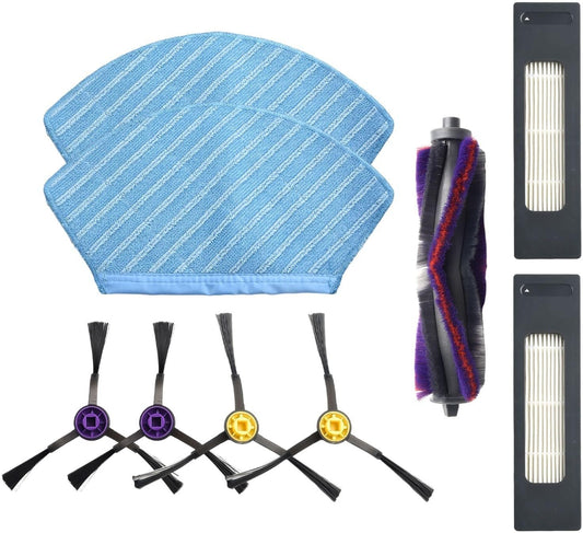 Robert 770 Cleaning Essentials - Spazzola a rullo, filte e panni con spazzole laterali extra per esigenze di pulizia profonda