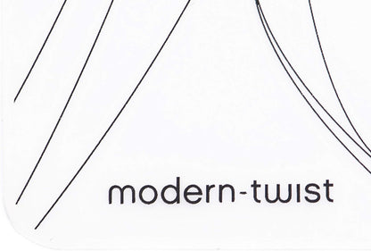 modern-twist Pebbles Print-100% Plastic Free Silicone Tabletop, Dining, Decoration, Modern Design, Placemat Rectangle, Black