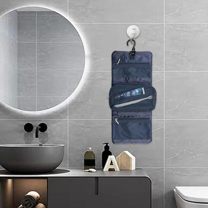 Hygiene Bag for Men | Toiletries Organizer Case,Waterproof Cosmetic Bag Pouch, Portable Toilet Travel Bag with Hook for Men Women
