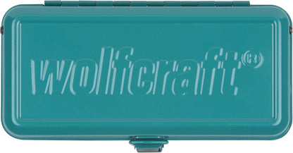wolfcraft 31 Piece I 1386000 I Box Safety Screw Safety Box Metal 30 Solid Inserts 25 and 50 mm with Bit Holder and Hand Screwdriver