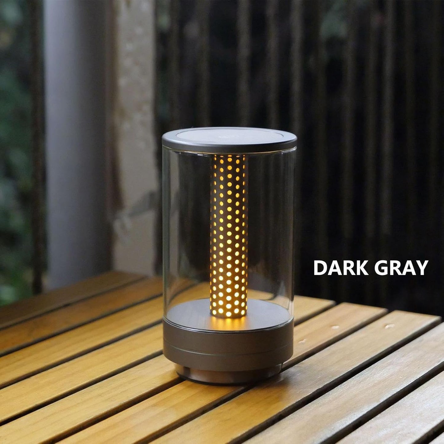 Touch Night Light, Rechargeable LED Desk Lamp, Candlelight Atmosphere, Portable Dimmable Smart Table Light, Warm Lighting for Bedroom, Nursery, Living Room, Dorm, Hospital