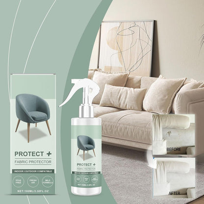Multipurpose Protect+ Fabric Protector Spray, Home Essentials Upholstery Protection, Fabric Water Shield & Guard Spray, Long-Lasting Sofa & Furniture Stain Protection (2 Pcs)