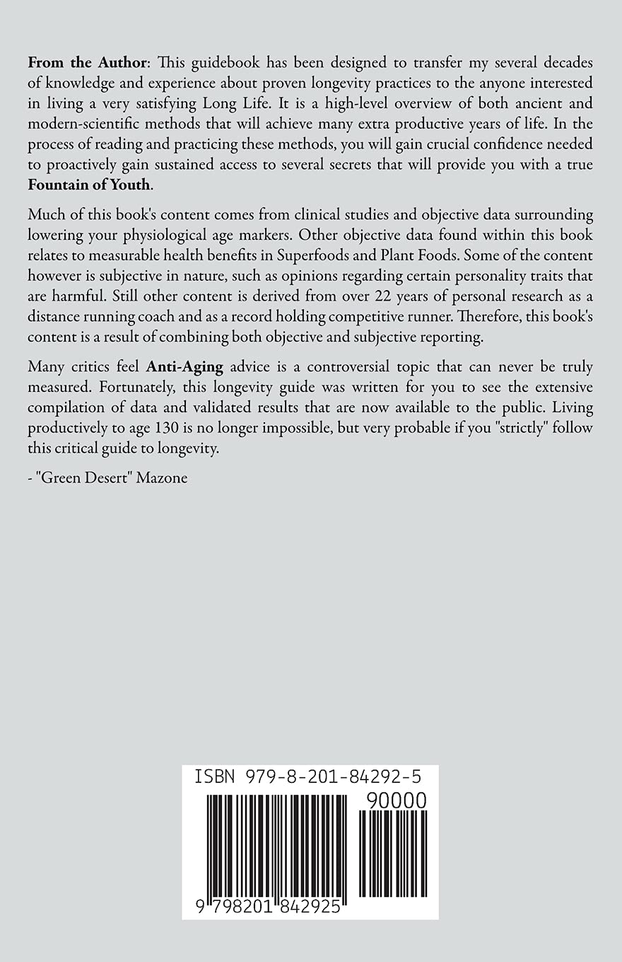 Anti-Aging and Longevity Handbook & Formulas