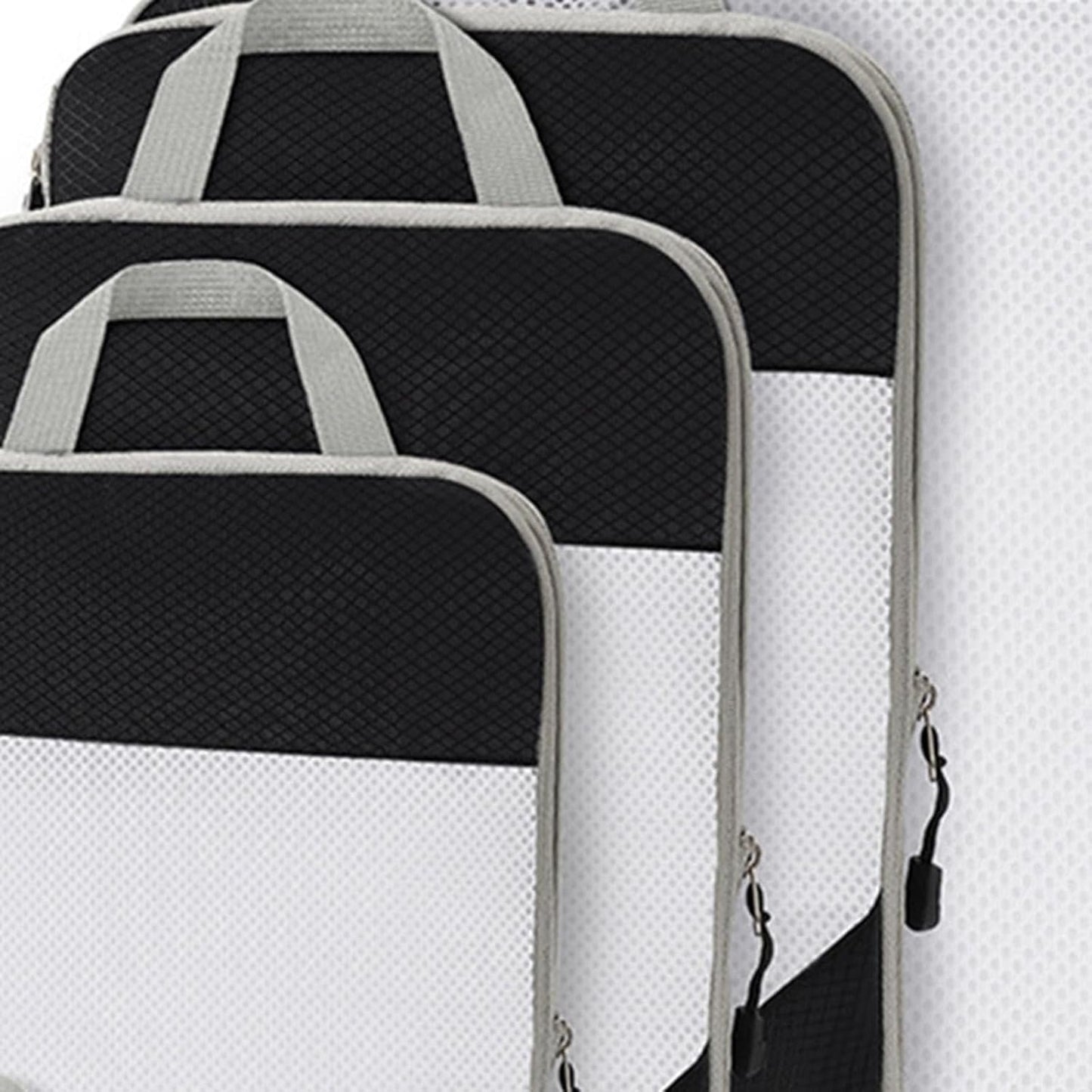 Gralara Ultimate Travel Packing Cubes Set for Seamless Organization, Black