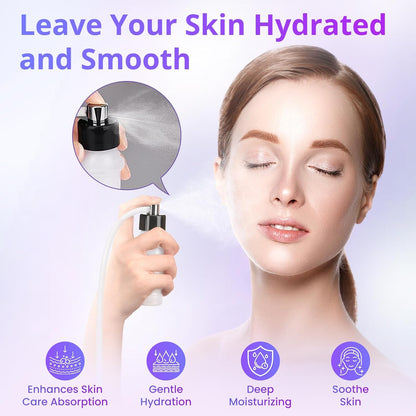 UNOISETION Diamond Microdermabrasion Machine Professional, 3 in 1 Dermabrasion Facial Peeling Skin Care Device for Salon Personal Home Use