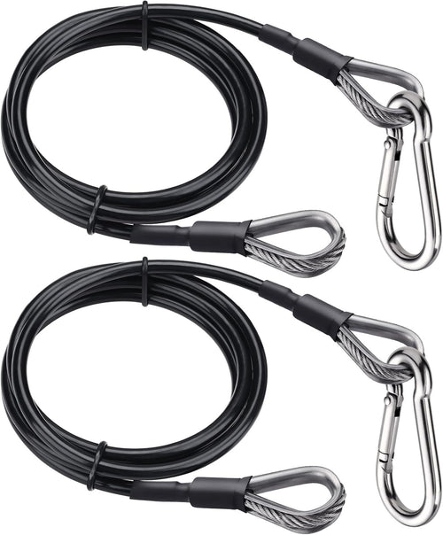 TOBWOLF Gym Cable Extension, Fitness Extension Rope Attachment Compatible with Home Gym Accessories Thick 0.2", Replacement Gym Cable Machine Extension for LAT/Tricep Pull Down, Leg Extensions Machine