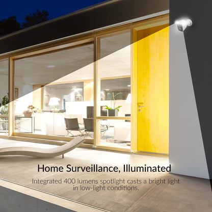 D-Link DCS-8630LH Outdoor Full HD Wi-Fi Camera w/Built-in Smart Home Hub & Spotlight, WiFi Security Camera, IR Night Vision, WPA3â„¢ Encryption,SD&Cloud, Supports Google/Alexa to Keep Homes Secure