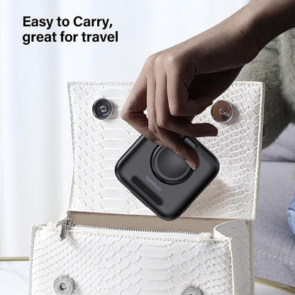 SwanScout Portable Watch Charger for Samsung Watch 7, 1800mAh Wireless Charger Satnd for Galaxy Watch Ultra/7/6/6 Classic/5/5 Pro/4/3/Active 2, Travel Watch Charger, SwanScout 303S