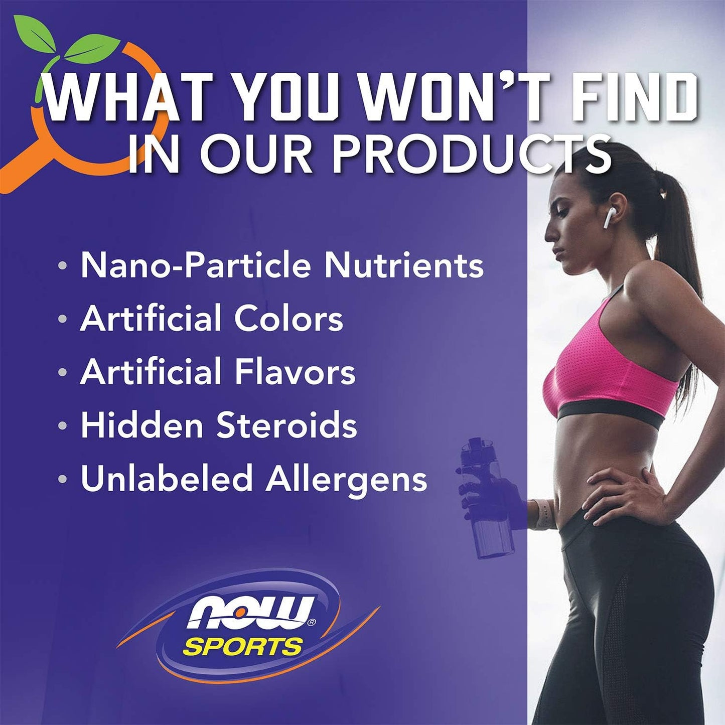 NOW Sports Nutrition, L-Leucine Powder, Amino Acids, 9-Ounce