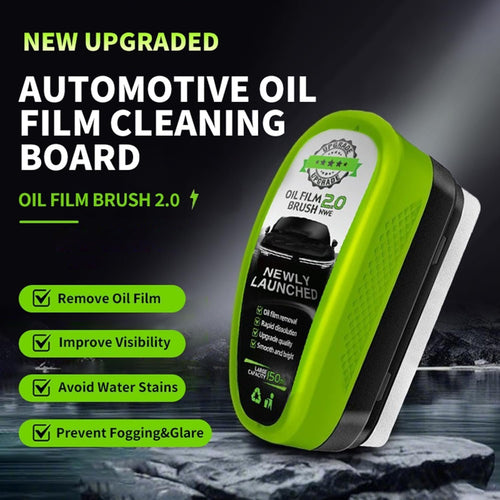 Car Oil Film Cleaning Brush, Automotive Interior Detailing Tool, Glass Cleaner