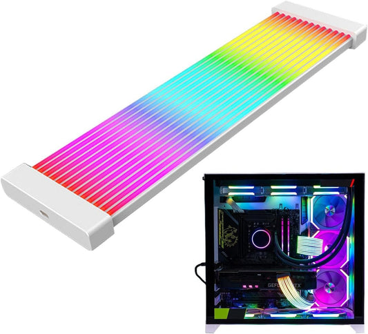 Generic RGB PC Cable | PC Cable Extension Cable for PC ARGB Strip - Colorful Connector Adapter, Diffused Neon LED Strips Computer Accessories