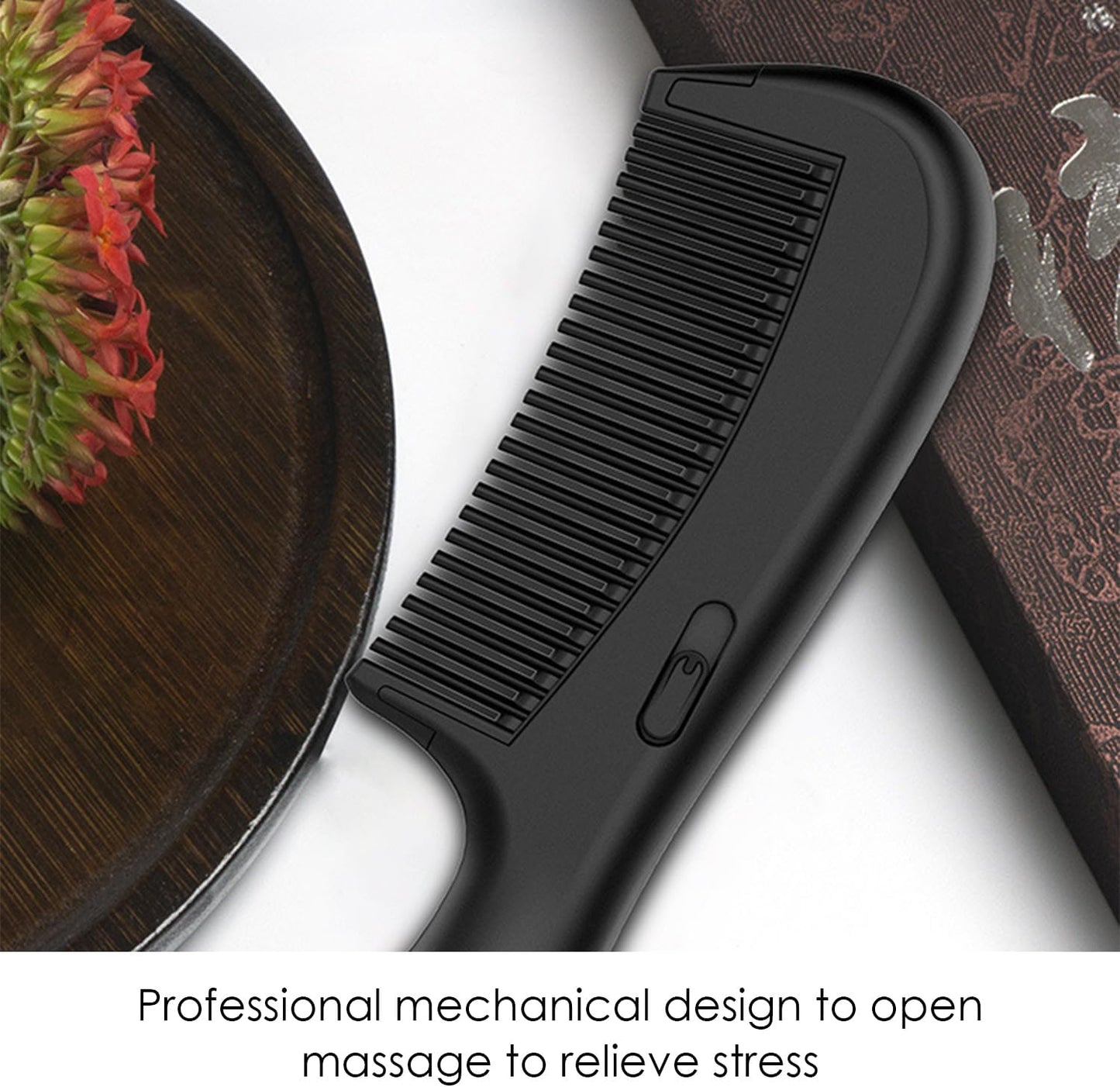 2 Pezzi Di Pettine Di Plastica, Pettine Di Massaggio Del Cuoio Capelluto, Pettine Per La Cura Dei Capelli, Pettine Di Design Creativo, Strumenti Per La Acconciatura.