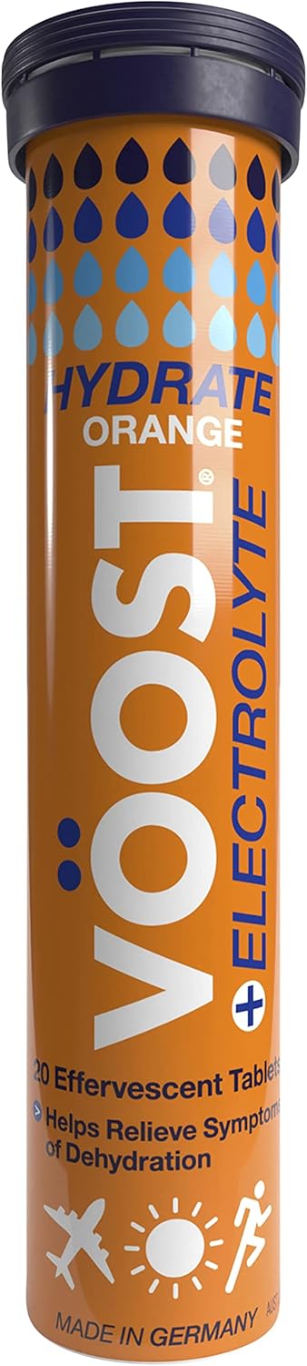 VÖOST Hydrate Orange Effervescent Tablets 20 Pack