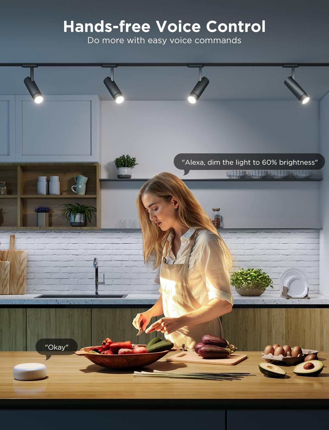 Govee GU10 LED Bulb, Smart GU10 Light Bulbs, Dimmable Color Changing Light Bulbs, 85 Dynamic Scenes, WiFi & Bluetooth LED Bulbs Work with Alexa, Google Assistant, Syncs with Music, 4 Pack