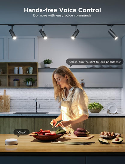 Govee GU10 LED Bulb, Smart GU10 Light Bulbs, Dimmable Color Changing Light Bulbs, 85 Dynamic Scenes, WiFi & Bluetooth LED Bulbs Work with Alexa, Google Assistant, Syncs with Music, 4 Pack