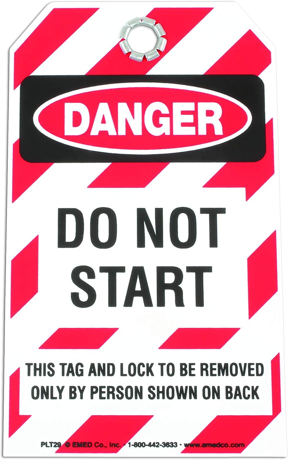 Laser 6675 Safety Tag - Do Not Start