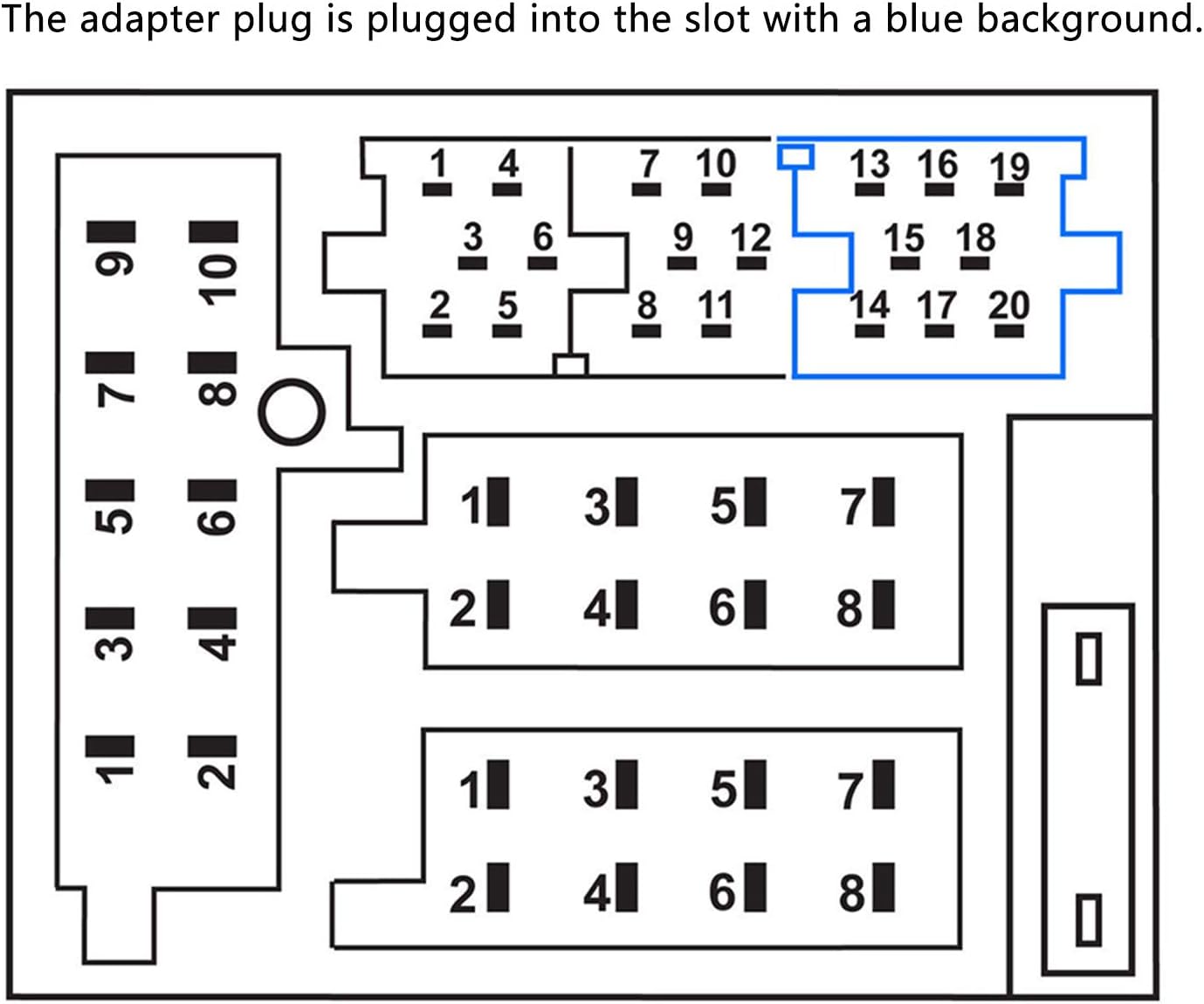 Akozon Car Bluetooth Audio Adapter Accessories Radio Stereo Suitable for Mito/Giulietta/Brera, Electronic Accessories Bluetooth Music Adapter Bluemusic for Giulietta