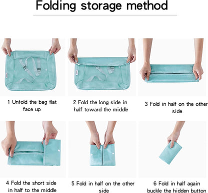 YORFULL 12 Pieces Packing Cubes Compression Travel Organizer, Travel Accessories, Travel Bag, Travel Bag