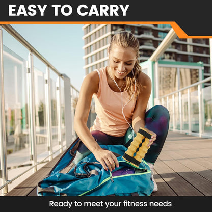 Rip Stick Upper Body Workout Equipment, Wood Exercise Rip Stick with Adjustable Resistance Band, Comfortable Anti Slip Workout Liftstick, Muscle Building Accessories for Home Gym Use
