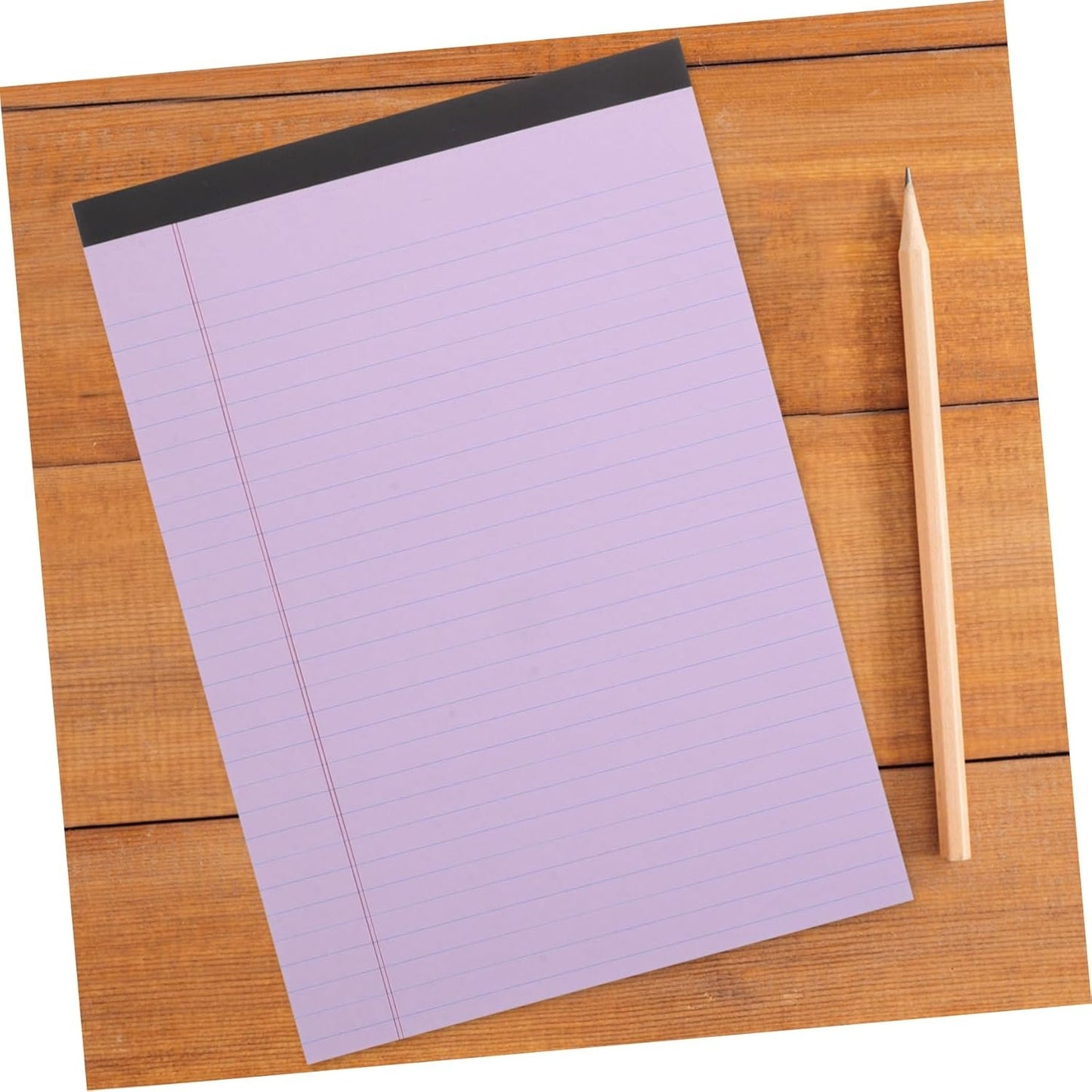 FUNNETOYU 4pcs College Ruled Legal Pads: 11.7 X 8.5 Inch A4 Writing Notebook - Clear Print Paper Note Pads - Office Home School Supplies