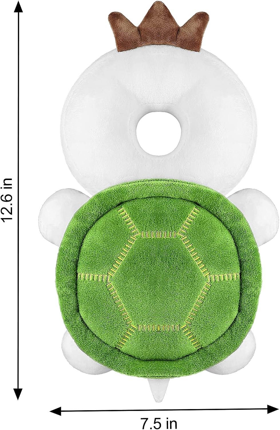 Mounting UP Baby Toddler Head Protector Backpack Head Safety Pad Adjustable Backpack Baby Head Protection Wear for Infant Toddler & Walker Walking & Crawling Cute Tortoise CA