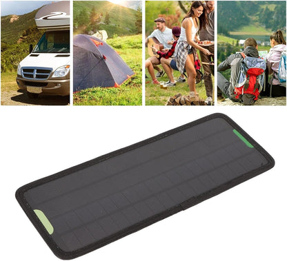 Solar Battery Charger, 10W 12V Portable Waterproof Power Trickle Battery Charger OBD Car Charger for Car Motorcycle Boat Mower Trolling Tractor