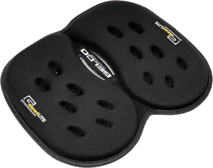 GSeat LITE Travel Gel &Foam Cushion | Back Pain, Sciatica & Pressure Relief | Relieves Tailbone Discomfort, Promotes Healthy Posture| Ergonomic Comfort | Car, Commute, Airplane and Travel Comfort