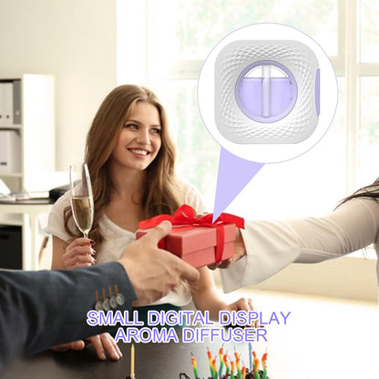 Automatic Aromatherapy Diffuser, Scent Air Machine, Freshening Air Freshener, Sturdy Tool Device, 3.94x3.94x1.18 in Essential Oil for Car Pet Living Room Bathroom Use