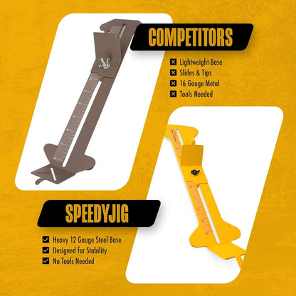 SpeedyJig PRO Paracord Bracelet Kit & Jig | Adjustable Frame | Craft 4” to 12” Survival Bracelets, Jewelry, Keychains | Craft Idea for Adults & Children | Includes Cords & Buckles | USA Made