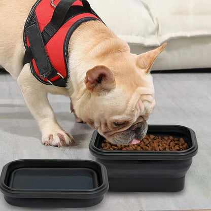 Lunaobrik da viaggio per cani, multifunzionale, compatta, per mangiare cani su strada, per mangiare, per esterni, viaggi, passeggiate, escursioni