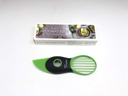 Fruit Twister Avocado Slicer 3 in 1 Kitchen Tool, Split, Pit and Slice