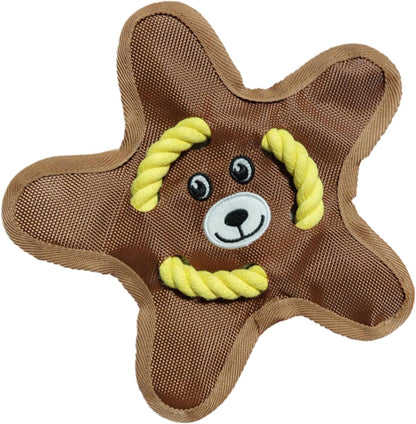 Interactive Toss Dog Toy - Sound-Activated Chewing Toy for Teeth Cleaning | High Strength Fetch Toy for Indoor, Outdoor, and Garden Play, Ideal for Dogs and Pets