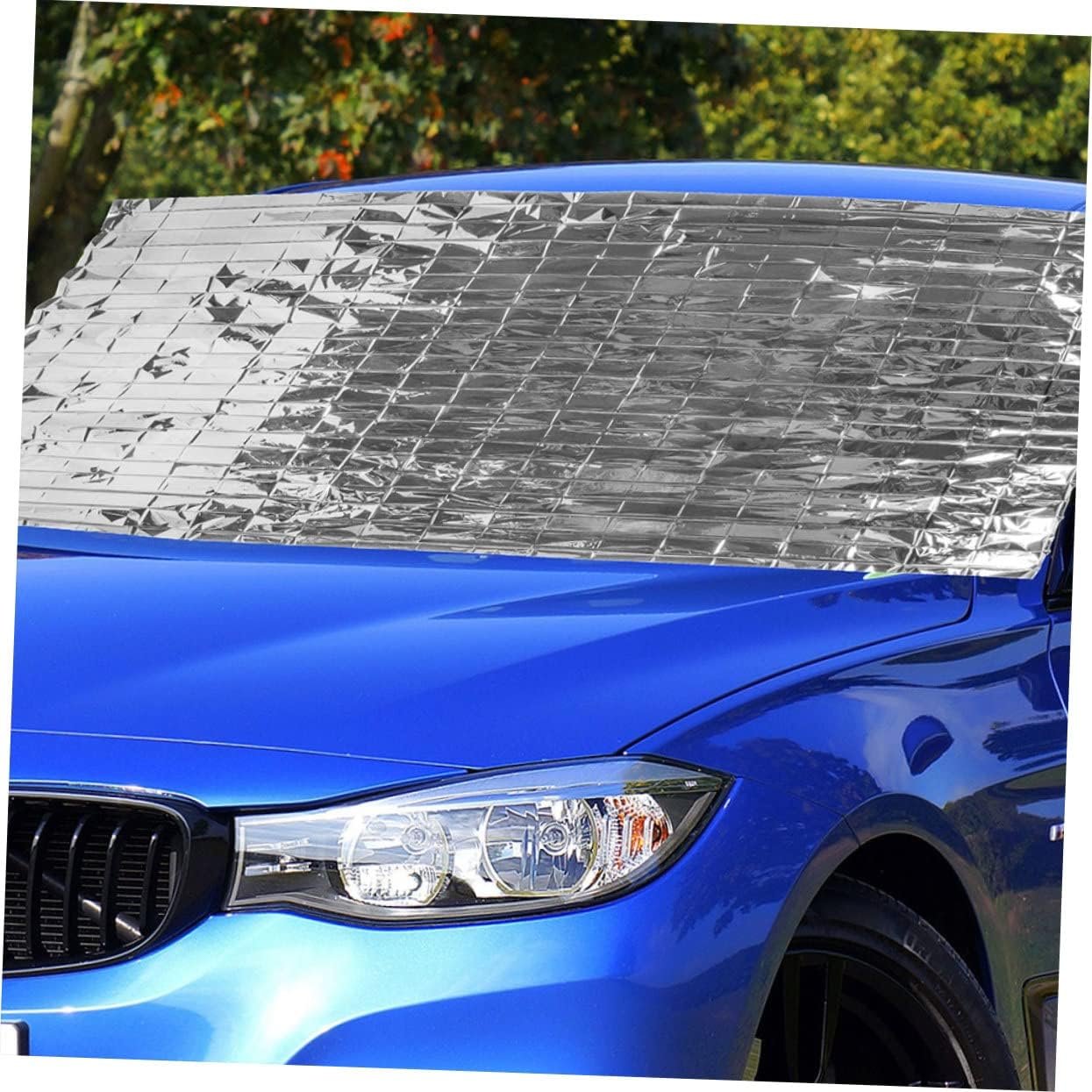 CIYODO 5 Pcs First Aid Blanket Emergency Thermal Blanket for Outdoor Emergency Blanket Survival Blanket Emergency Thermal Blankets Outdoor Emergency Thermal Blanket Kits The Pet Silver