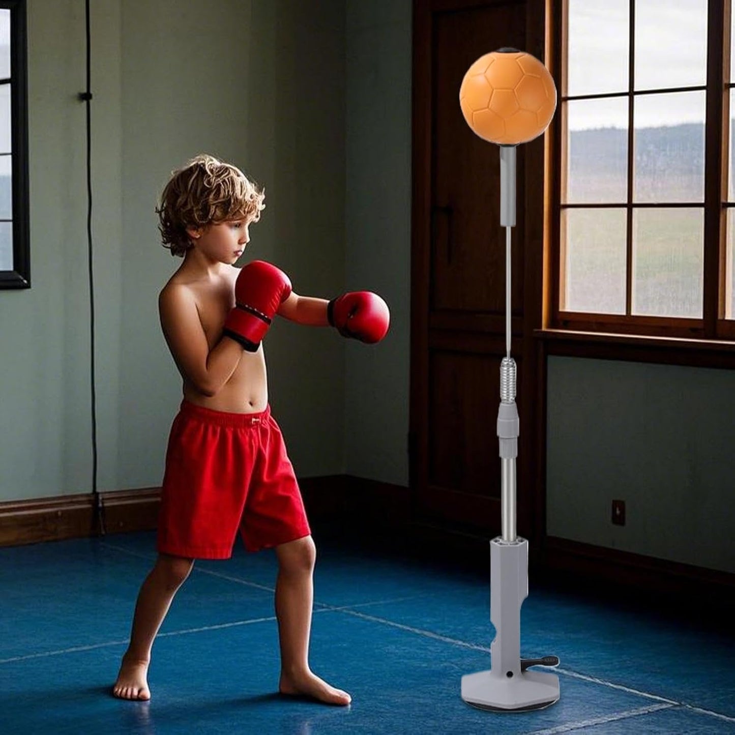 Speed Bag Training, Reflex Punching Bags, Boxing Workout Gear, Hand Eye Coordination, 51.18x5.91 Inches, Making It Indoor Use in Home Gyms, Offices, and Dorm Rooms