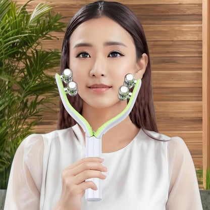 Viso Massager Roller | Sculpting Skin Care Roller Beauty Device | Adjustable Face Neck Roller, Face Sculptor Beauty Roller for Families, Friends