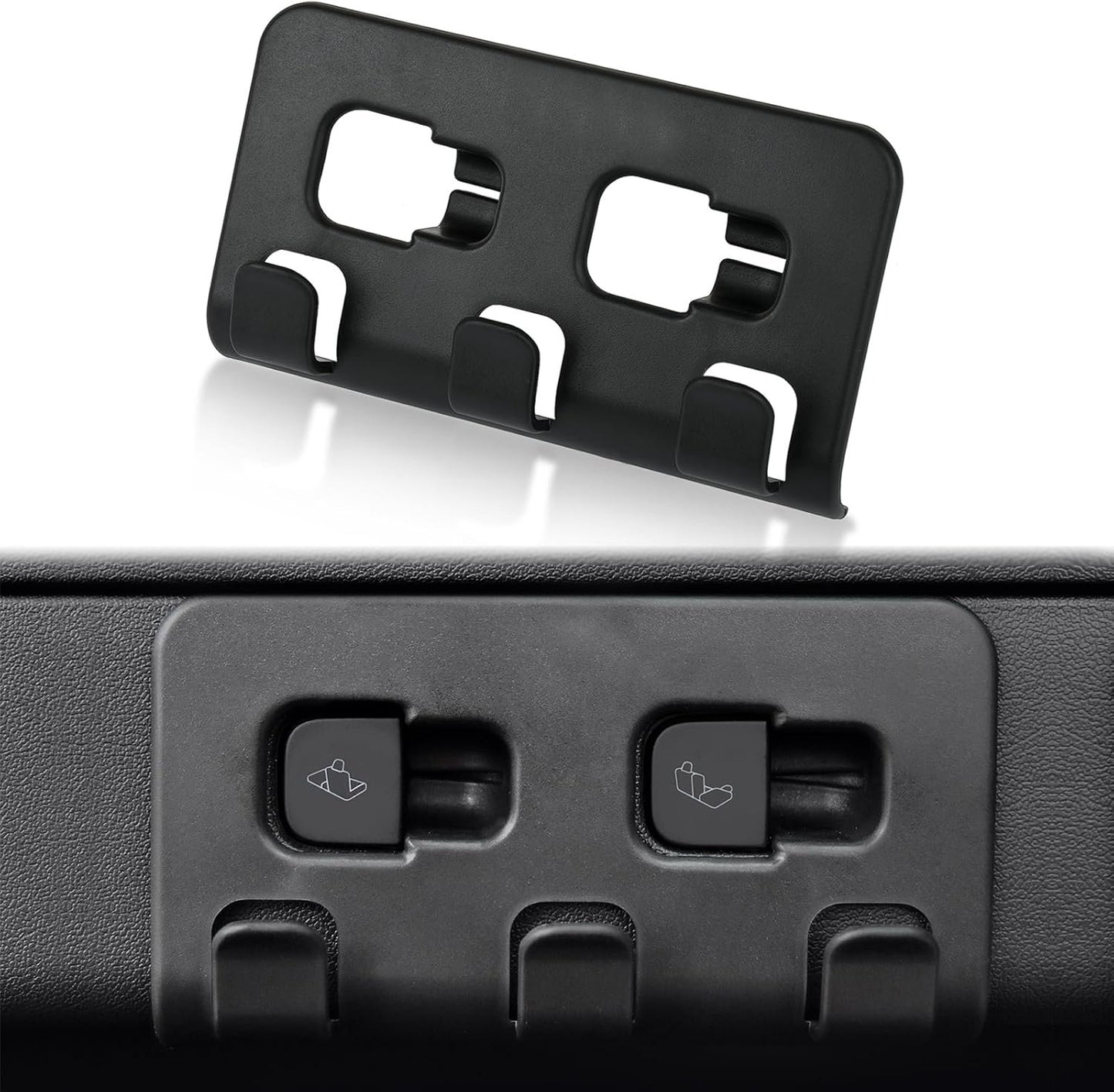 DS. DISTINCTIVE STYLE Model Y Trunk Grocery Bag Hooks Compatible with Tesla Model Y 5 Seater 2021-2023 Series Interior Accessories Tote Trunk for Storage Bags