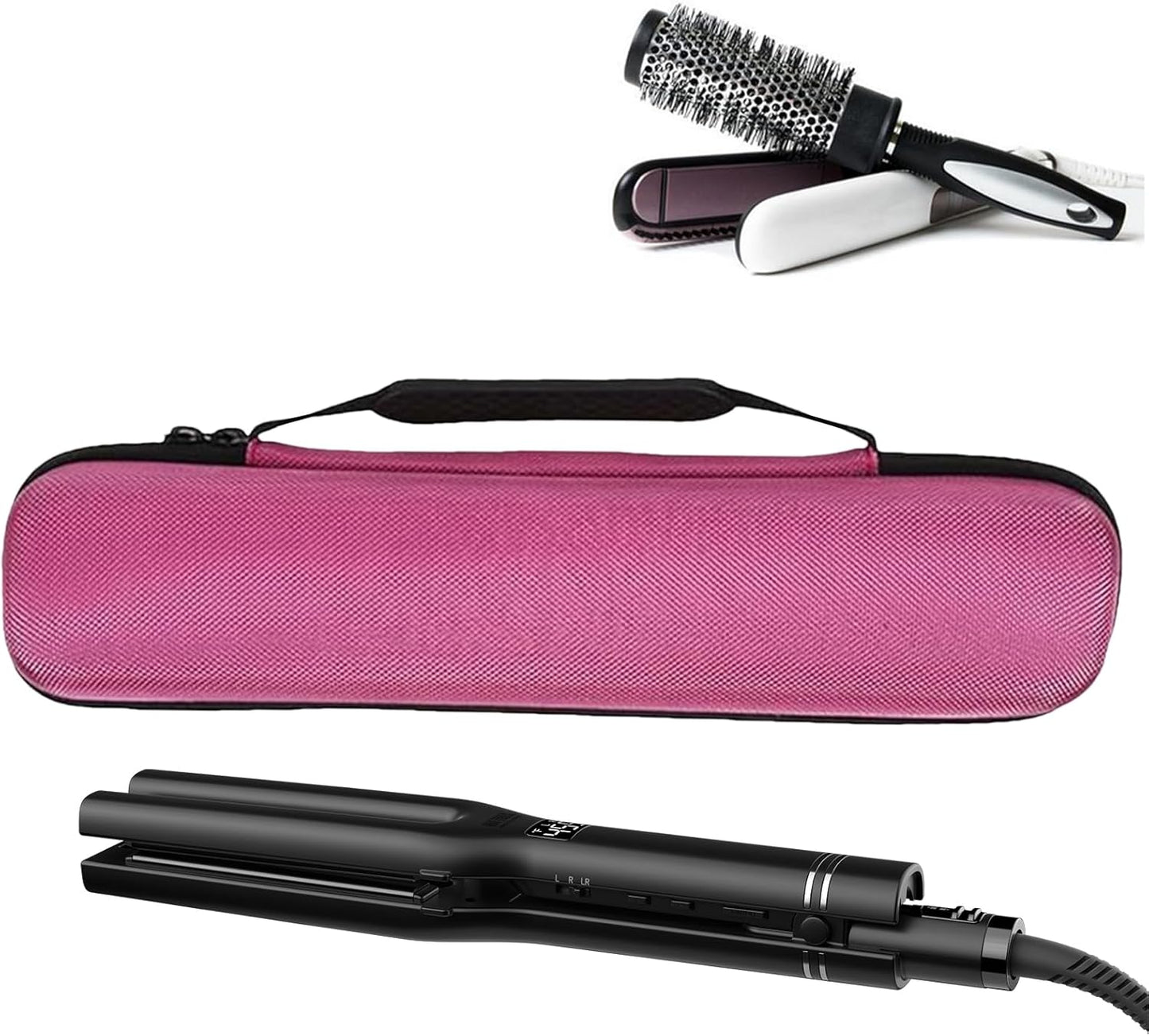 Borsa da viaggio per attrezzi per capelli, da viaggio | Borse impermeabili resistenti in ferro , accessori da viaggio portatili, accessori multifunzionali per la cura dei capelli