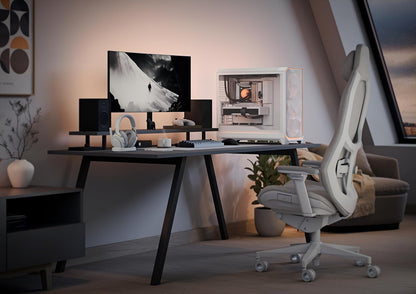 Fractal Design Meshify 3 XL Ambience Pro RGB White TG Clear Tint - Computer Case