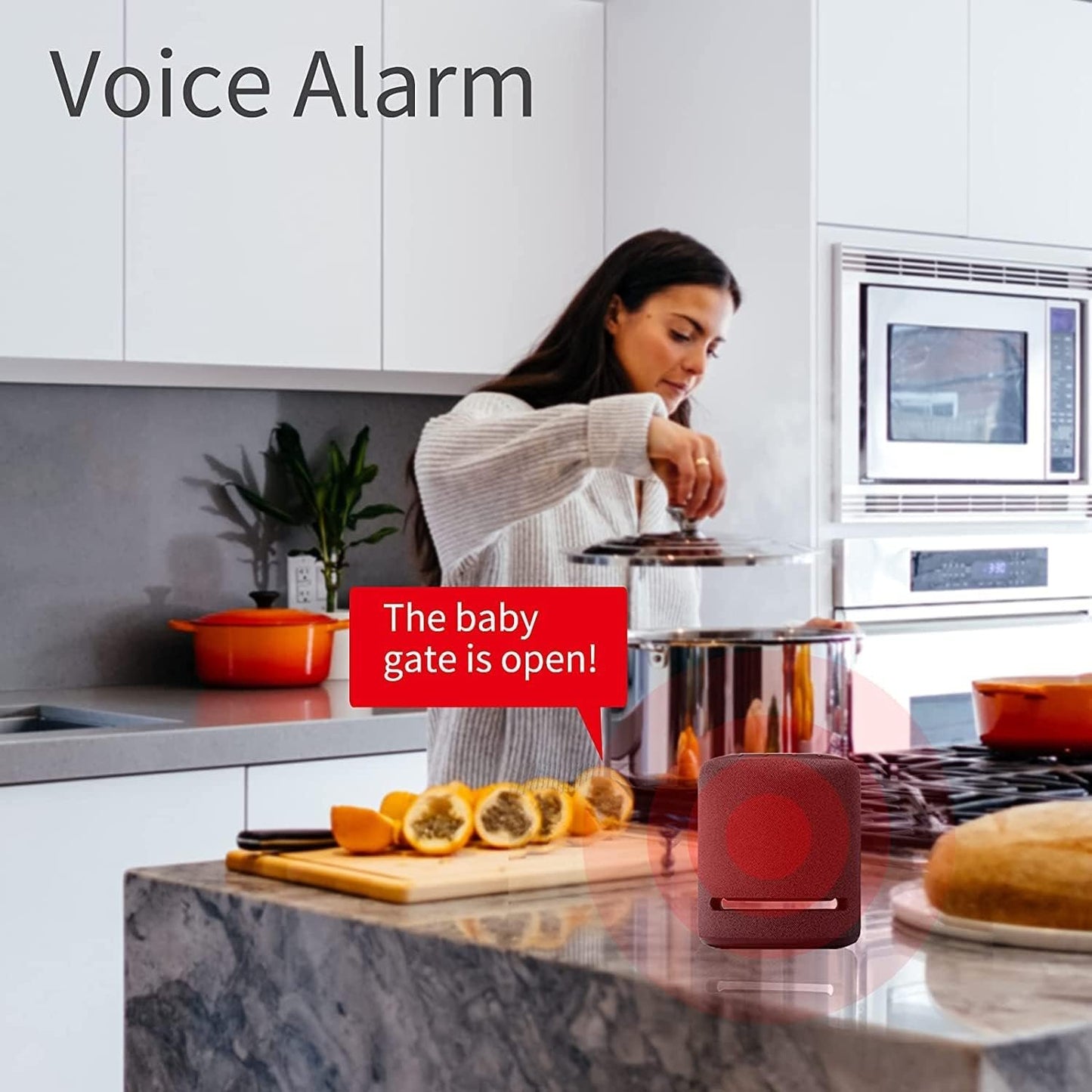 THIRDREALITY Zigbee Contact Sensor 4 Pack, Door and Window Monitor, Home Automation, Works with Assistant, SmartThings, Aeotec, Hubitat or Echo Devices Build-in Hub,hub Required (3RDS17BZ)