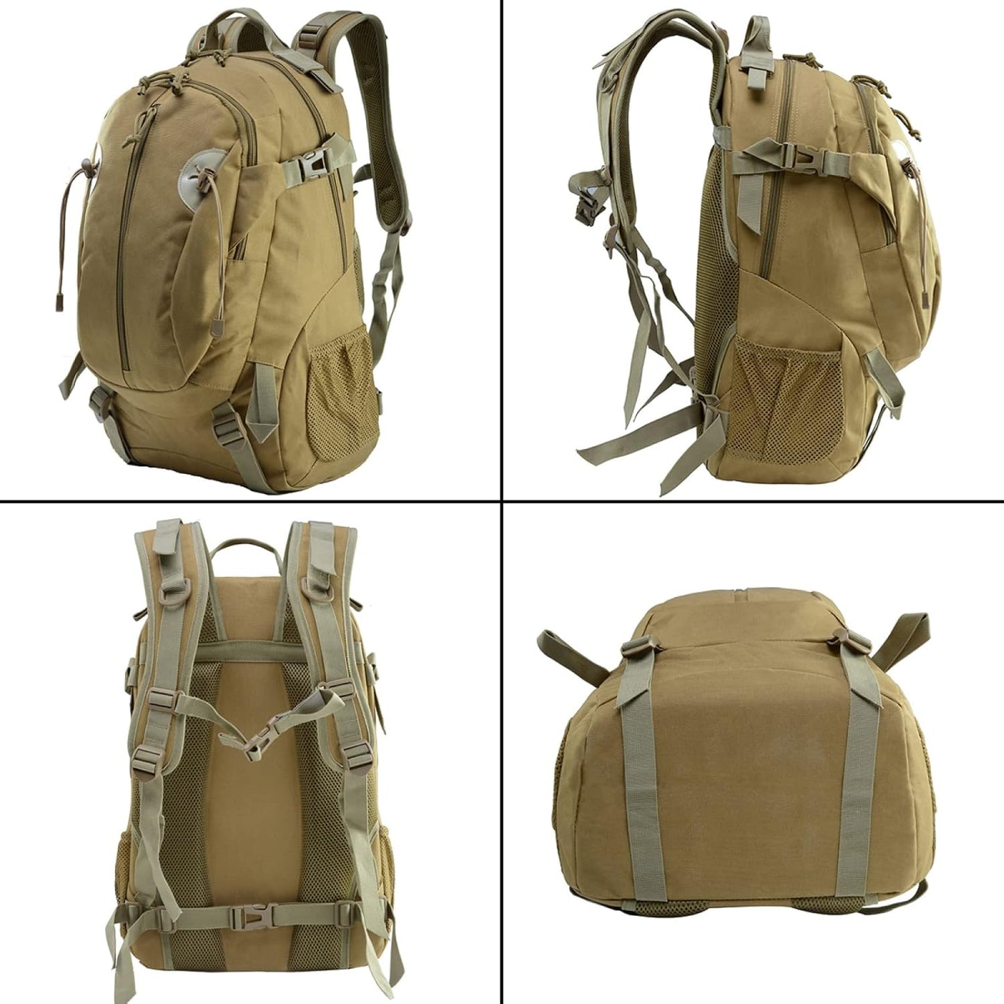 30L Outdoor Backpack Sports Computer Bag Leisure Travel Backpack Suitable for Hiking Camping,Black