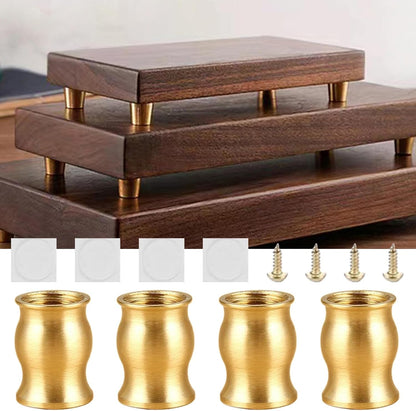 Generico Gambe In Legno Per Mobili, Gambe Per Divano, Supporto Antiscivolo Moderno Con Protezione Per Pavimenti In Legno – Per Tavoli, Letti, Scrivanie E Armadi